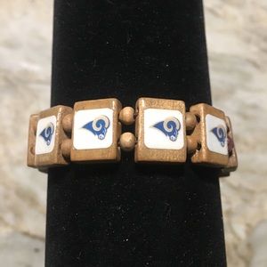 St Louis Rams jewelry bracelet